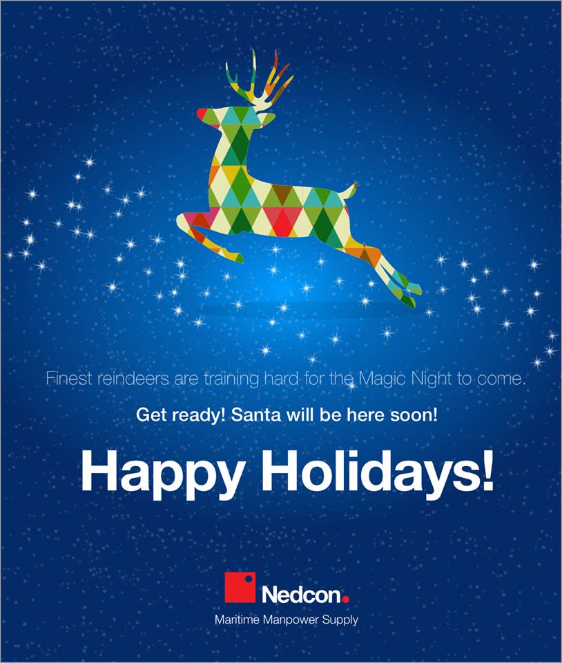 Nedcon Maritime Manpower Supply wishes you Happy Holidays!